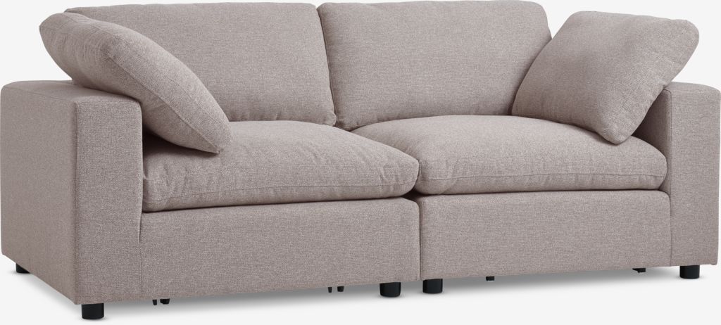 Modulares Sofa LYBY 2 Pers. sand Stoff