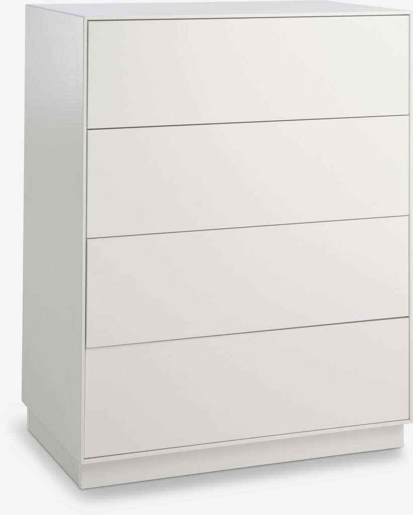 4 Schubladen Kommode VITTRUP weiß