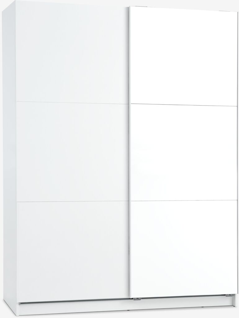 Kleiderschrank RABERG 150x200 m/Spiegel weiß