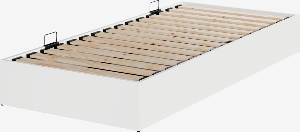 Bett mit Stauraum SEDEN 90x200 seitliche Hebefunktion