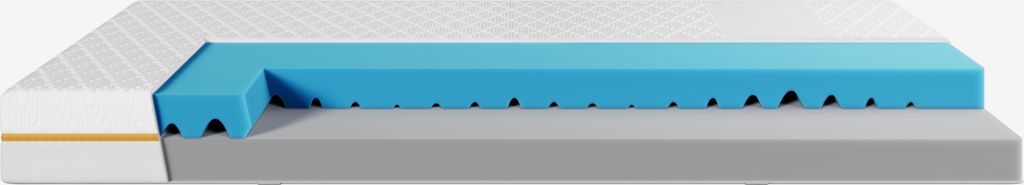 Schaummatratze 100x200cm DUNLOPILLO HOME fest