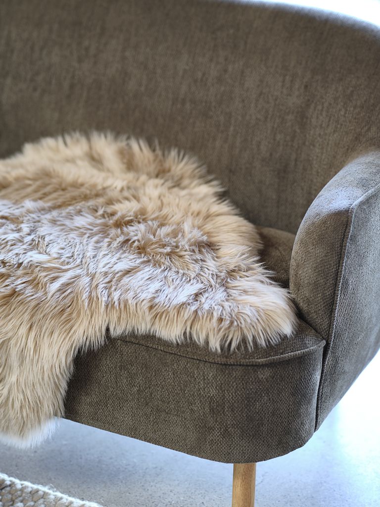 Sofa BREDAL 2.5-Sitzer olivgrün Stoff