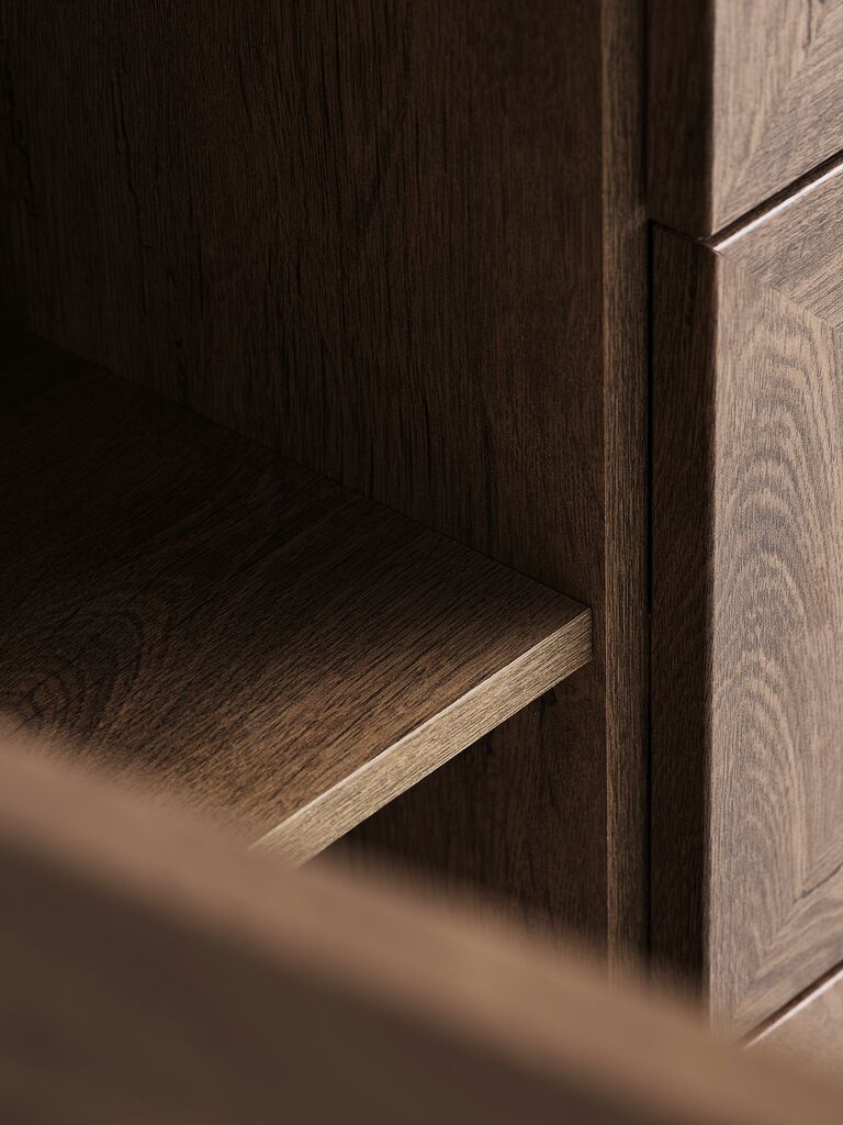 Sideboard JUNGEN 2 Türen 3 Schubladen Wildeiche