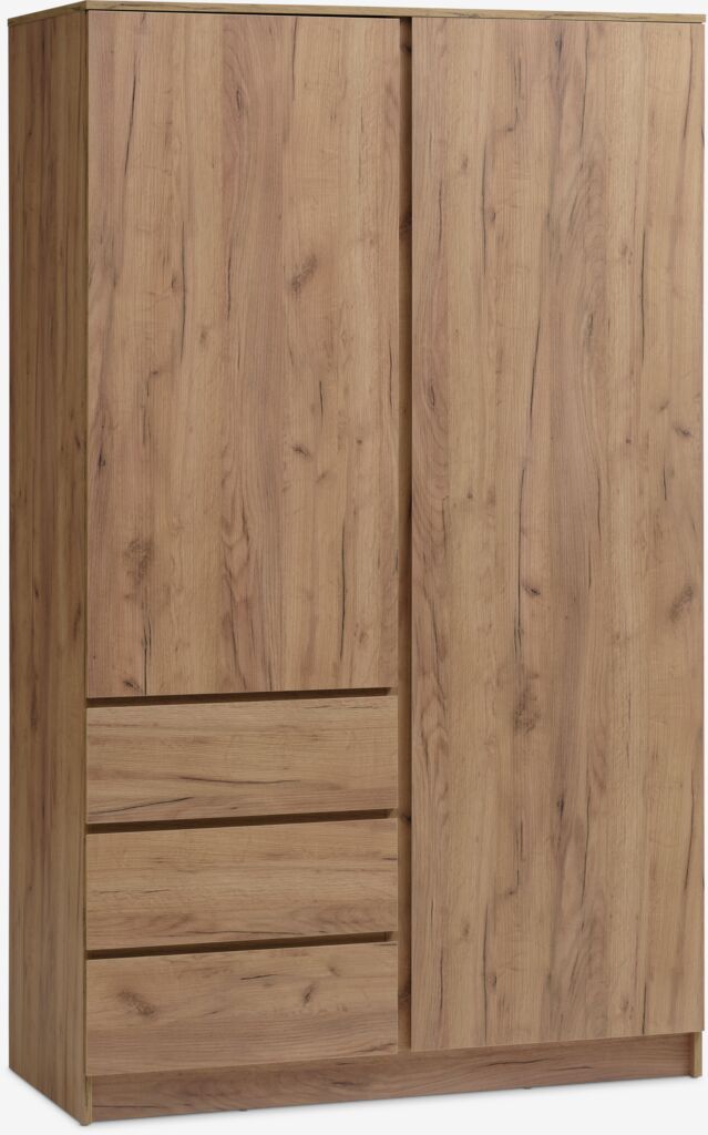 Kleiderschrank LIMFJORDEN 120x200 2T Wildeiche natur