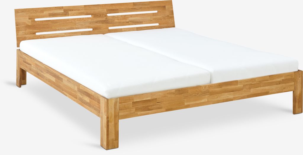 Bettgestell OLSKER 180x200 Eiche natur