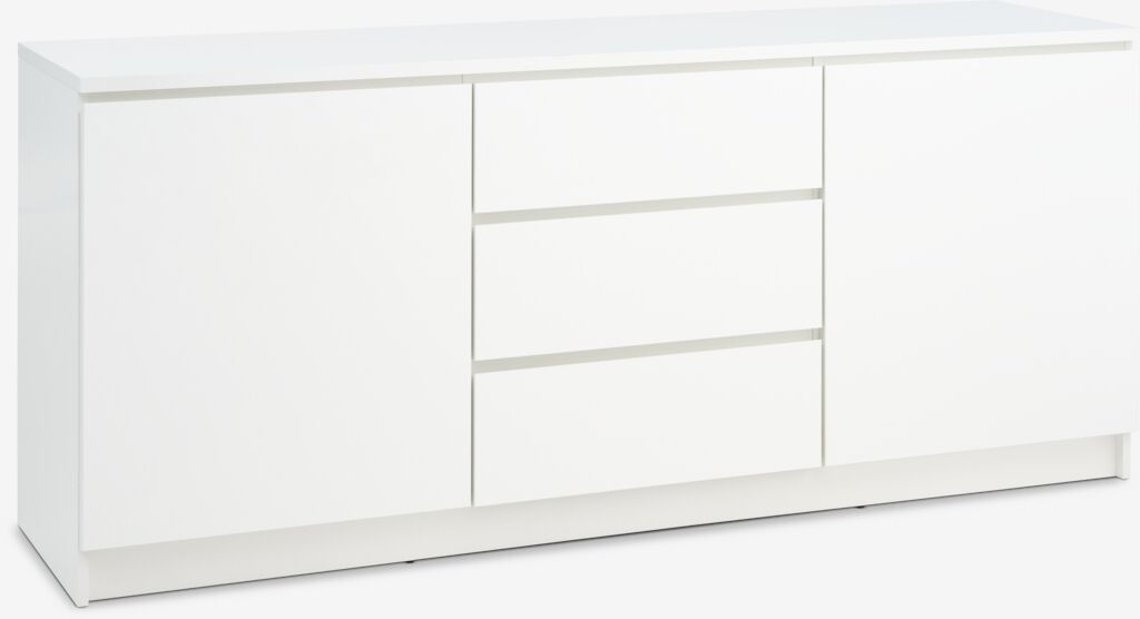 Sideboard LIMFJORDEN 2 Türen 3 Schubladen weiß