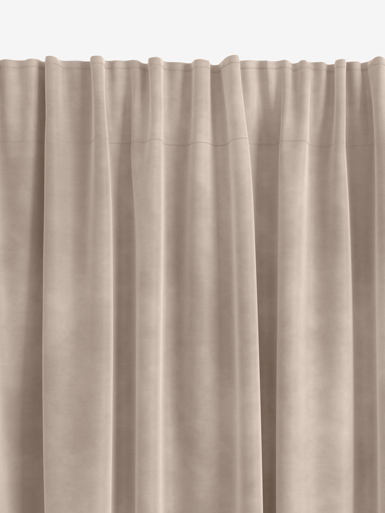 Vorhang AUSTRA 1x140x300 samtbeige