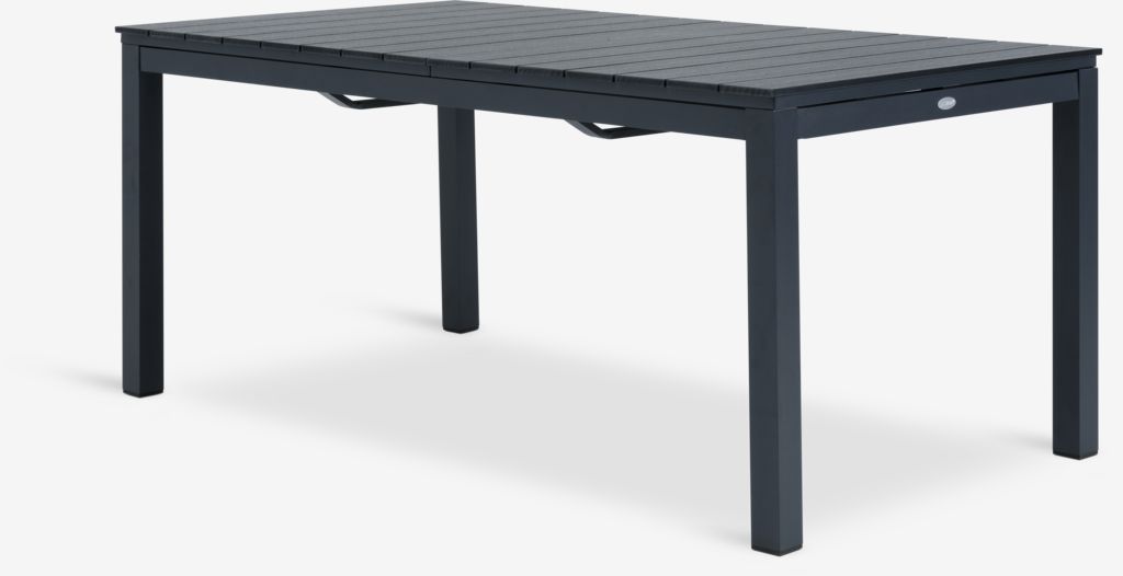 Gartentisch VATTRUP B95xL172/276 schwarz