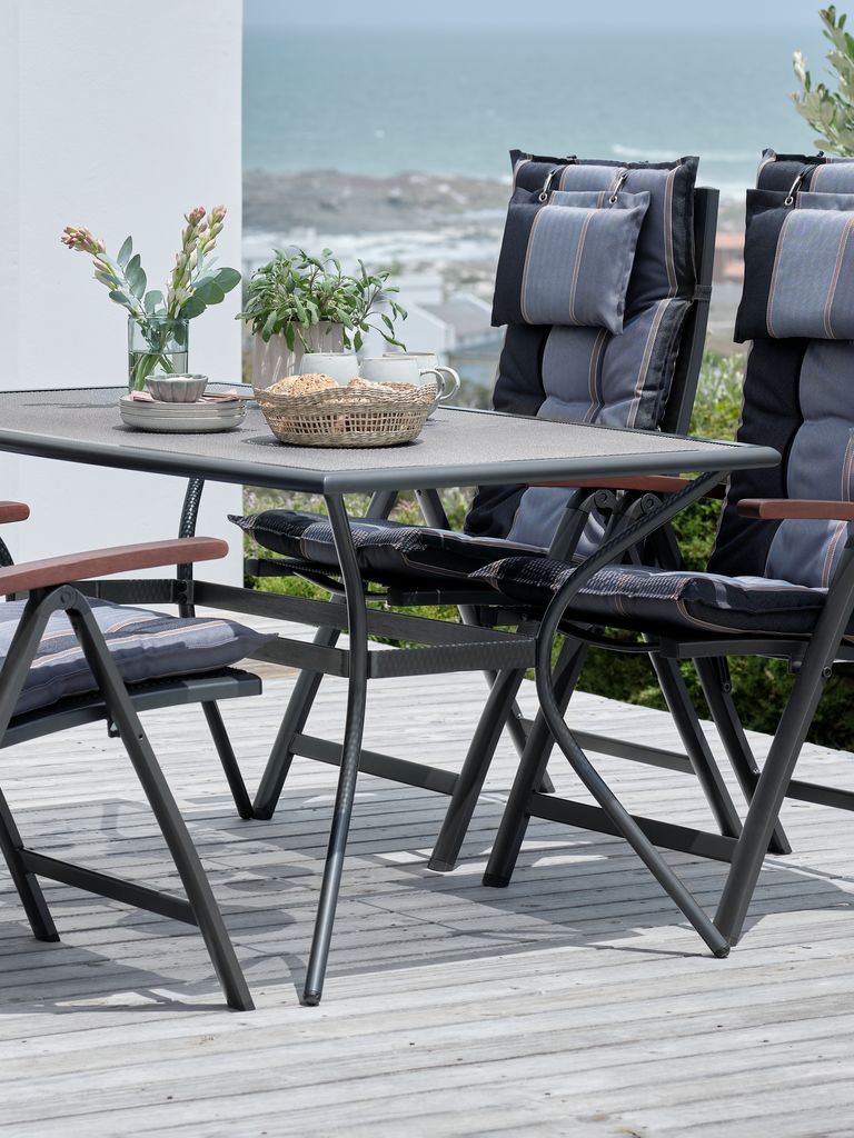 Gartentisch LARVIK B90xL150 grau