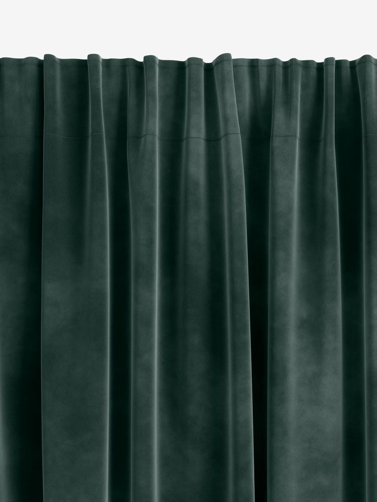 Vorhang AUSTRA 1x140x300 samtgrün