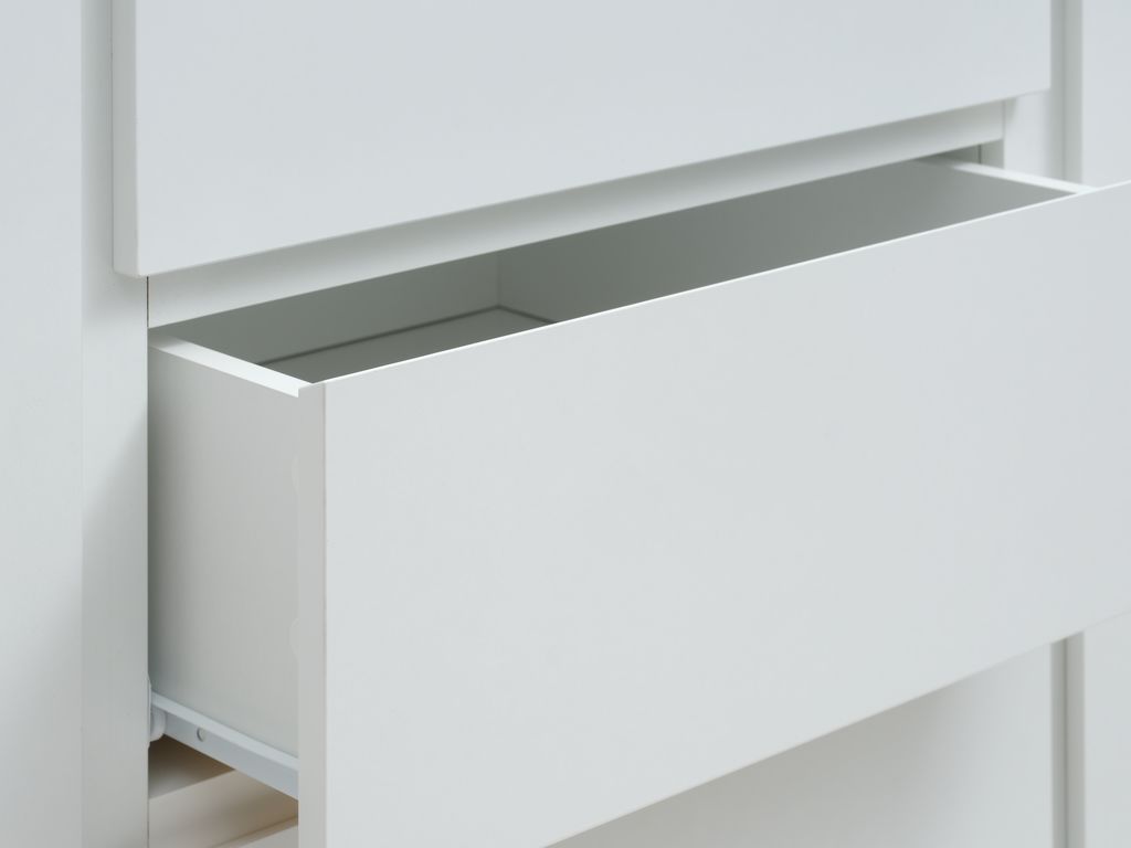 Kleiderschrank LIMFJORDEN 180x200 3 Türen 3S weiß