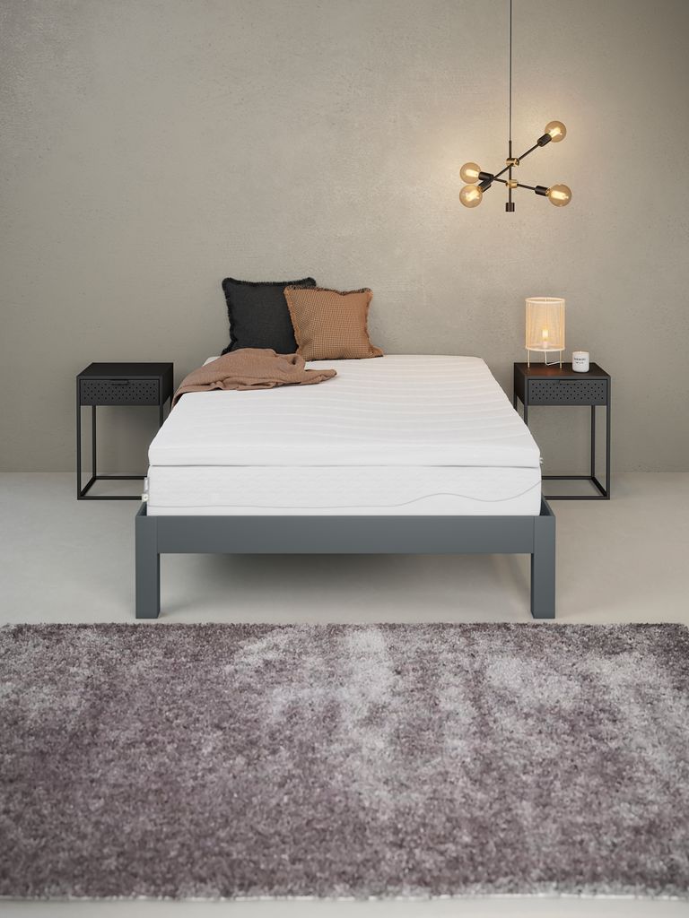 Topper 140x200cm WELLPUR GULEN weiß