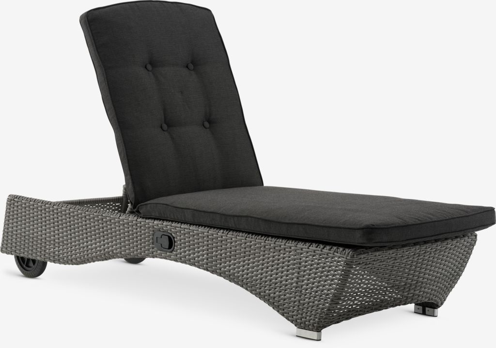 Sonnenliege OUTRUP B59xL195 grau