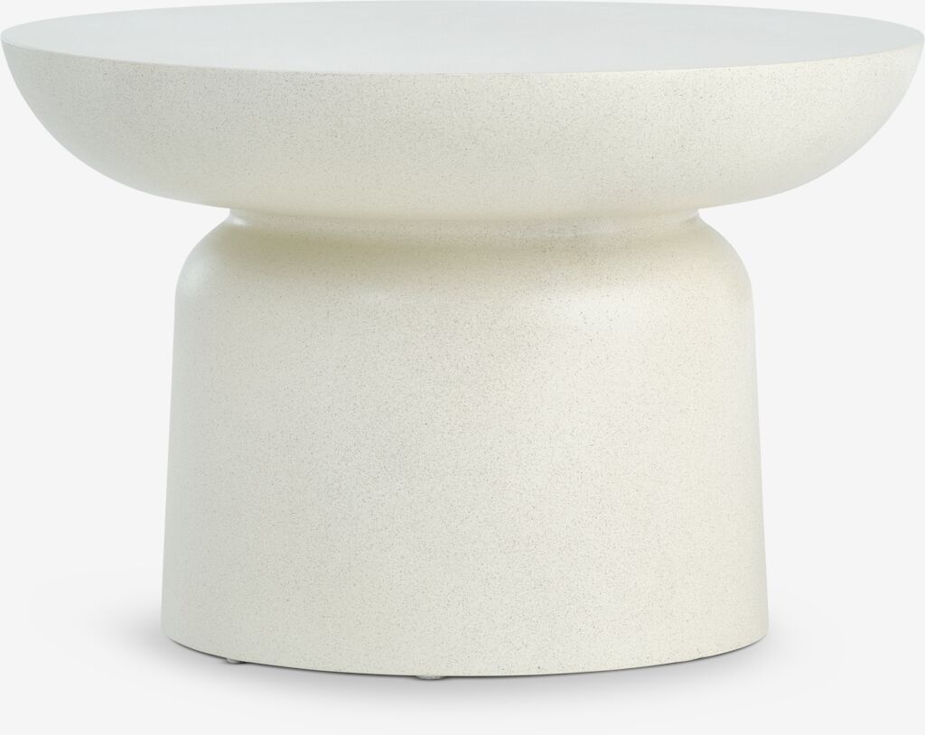 Couchtisch LYDUM Ø60 beige Faserzement