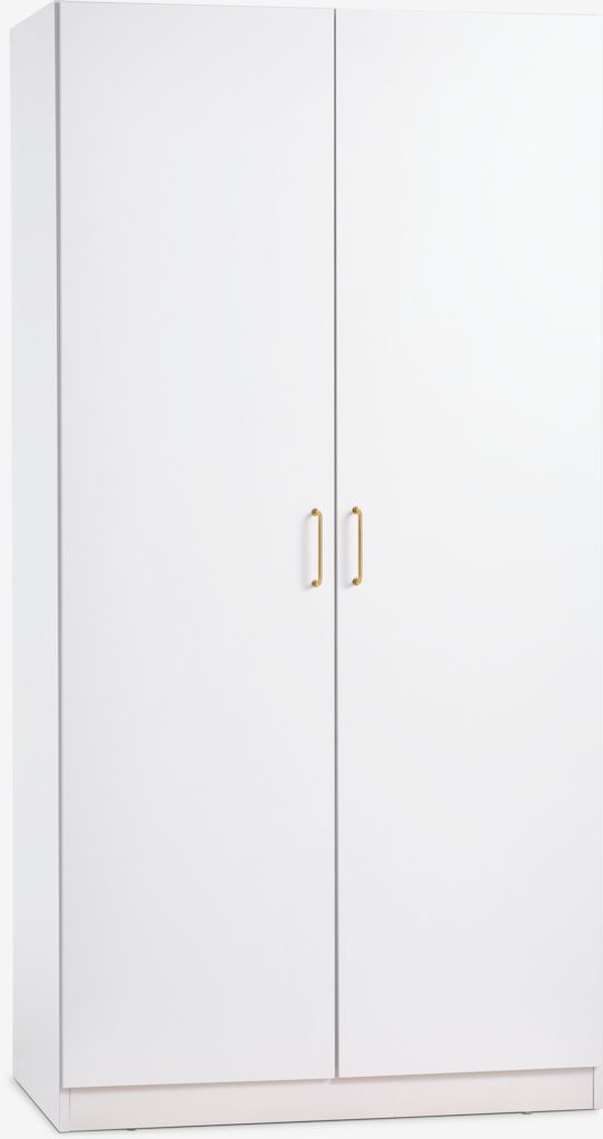 Kleiderschrank VIBY 101x200 2 Türen weiß