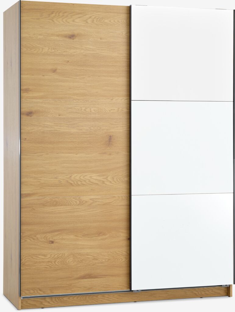 Kleiderschrank RABERG 150x200 m/Spiegel w.Eiche