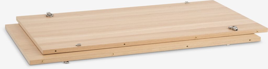 Zusatzplatte KORSKRO 100x55 2 Stk/Pck. Eiche natur