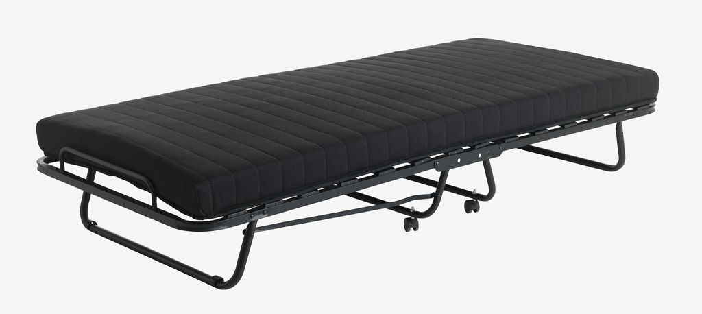 Gästebett DAMSBRO 90x200 schwarz