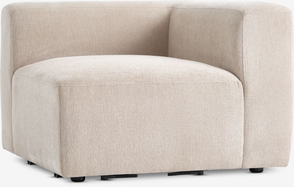Sofamodul SKEJBY Eck-/Endmodul Stoff beige