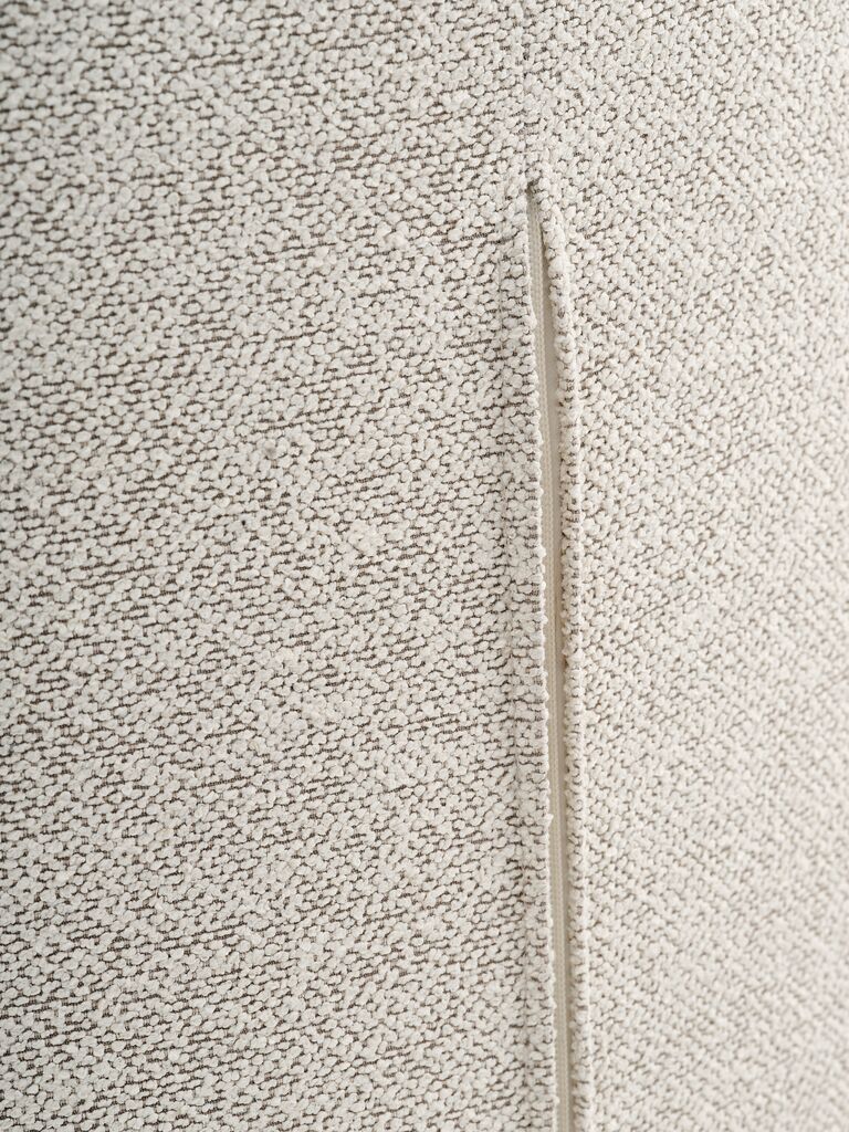 Loungesessel ANDRUP drehbar beige Stoff
