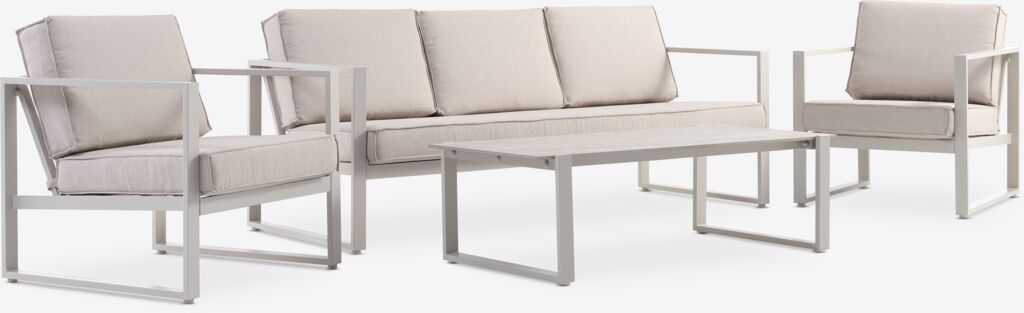 Lounge-Set VONGE 5 Pers. beige