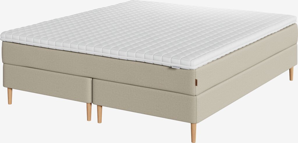 Boxspringbett 180x200 NEVLA + EKSO Sand-91 Medium