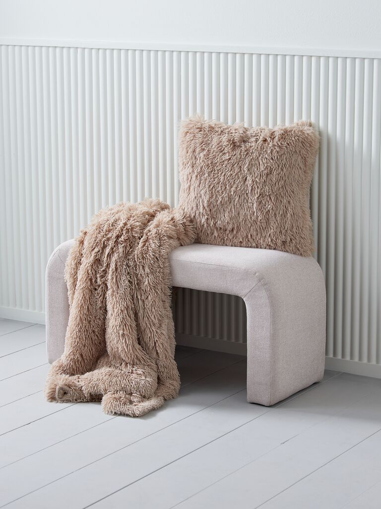 Zierkissen MYRFIOL 45x45 taupe