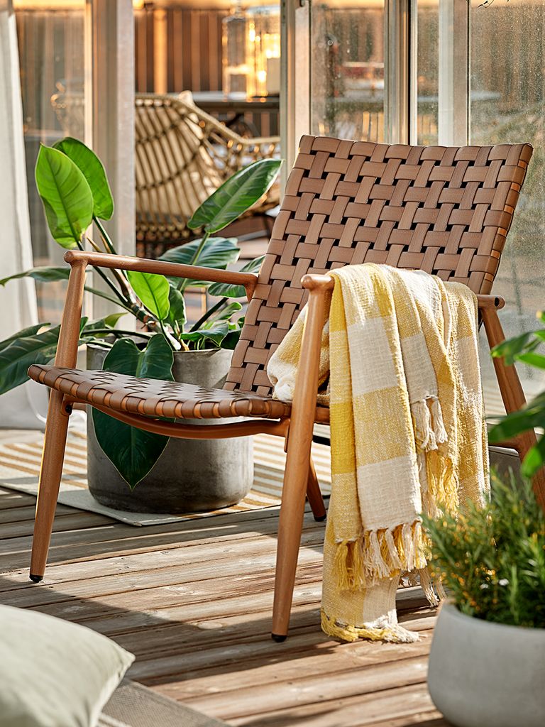Loungesessel EDDERUP natur