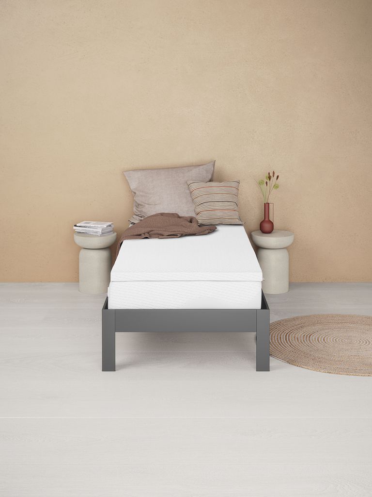 Topper 90x190cm WELLPUR FRYA weiß
