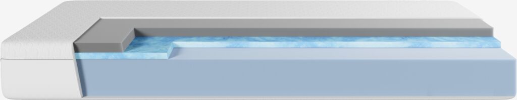 Schaummatratze 160x200cm WELLPUR KVITA sehr fest