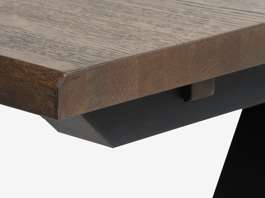 Esstisch SANDBY 100x160 Eiche dunkel