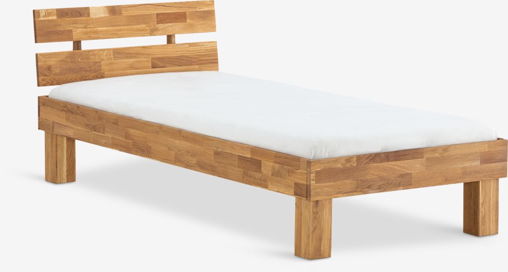 Bettgestell SAGEBY 90x200 Eiche natur