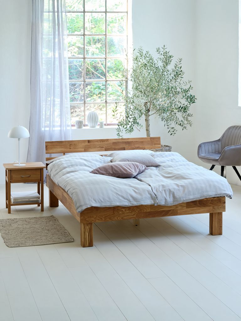 Bettgestell SAGEBY 180x200 Eiche natur